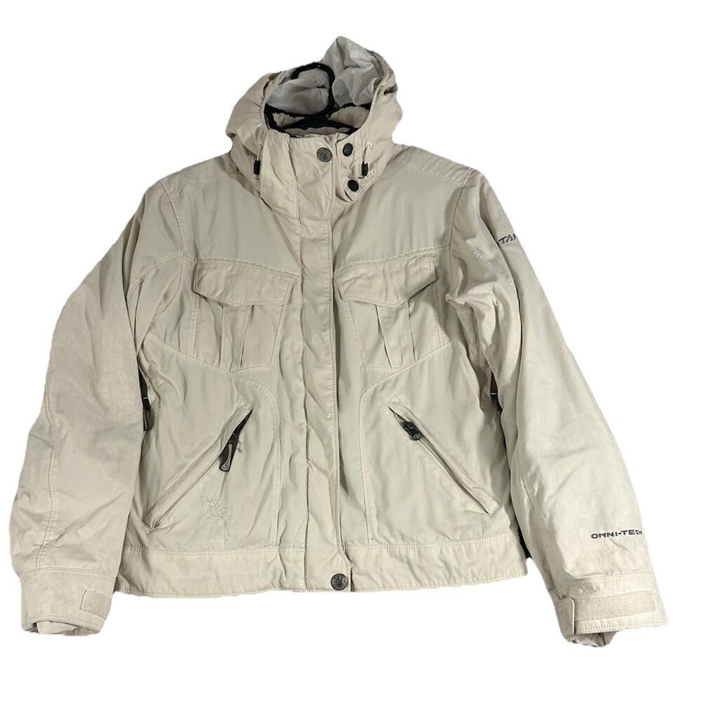 VTG Columbia Titanium Fleece Lined Hooded Embroidered Jacket Women’s‎ Size XS